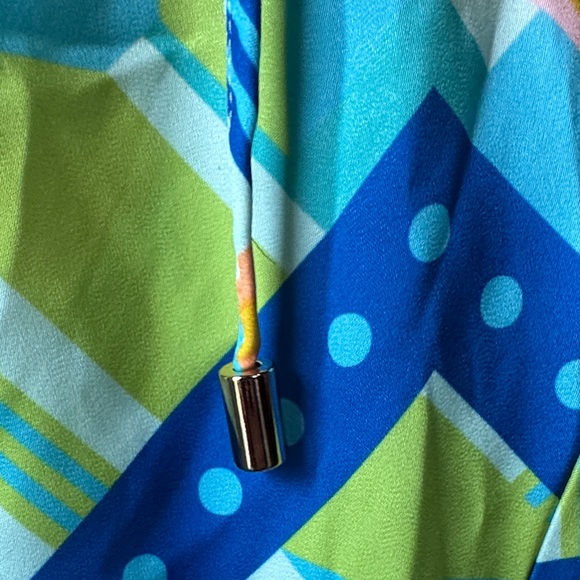 Colorful Patterned Wide Leg Pants - Picture 6 of 7